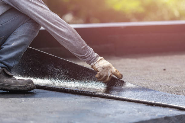 Professional Waterproofing technician working in Malone, WI